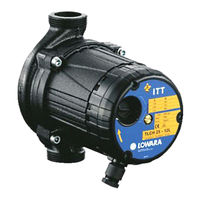 ITT Lowara TLCB Series Operating Manual