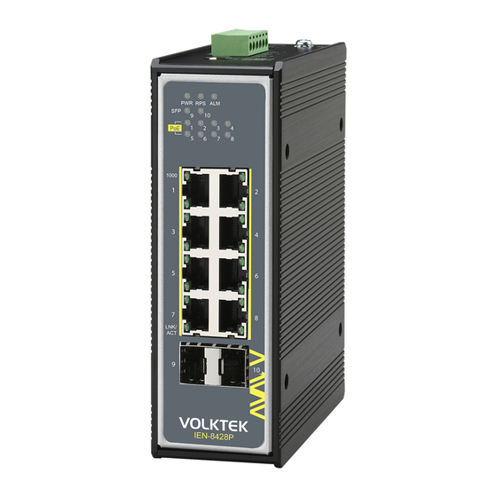 VOLKTEK IEN-8428P-24V Quick Installation Manual