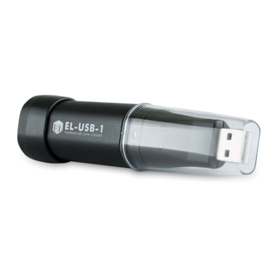 EasyLog EL-USB-1 PRO Quick Start Manual