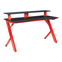 OSP Home Furnishings AREA 51 Assembly Instructions Manual