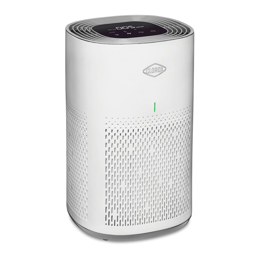CLOROX 11030, 11031 - 225 Medium Room Air Purifier Manual