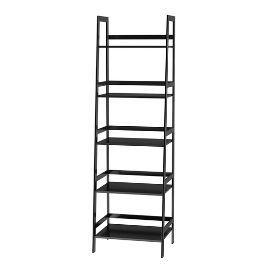 WTZ BAMBOO HOME LADDER BOOKSHELF INSTALLATION MANUAL Pdf Download