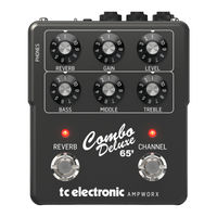 Tc Electronic COMBO DELUXE 65' Quick Start Manual