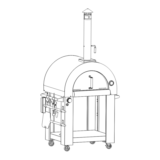 Crown TPO028LP Gas-Wood Pizza Oven Manuals