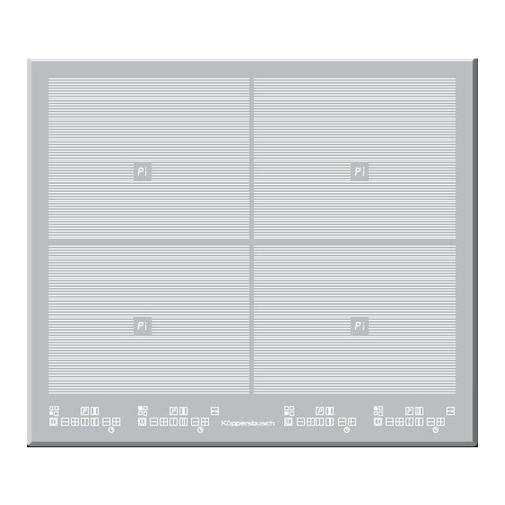 Küppersbusch EKI 6840.0F Instructions For Use And Installation Instructions