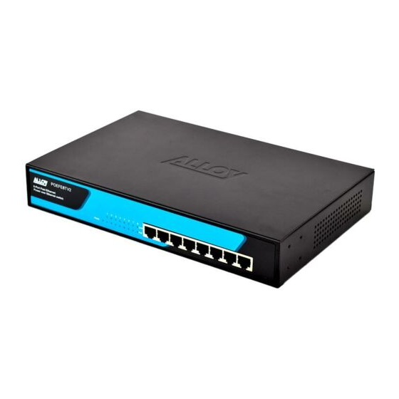 Alloy POEFE8TV2 User Manual