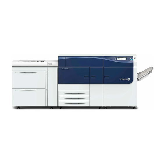 Xerox Versant 2100 Press System Administration Manual