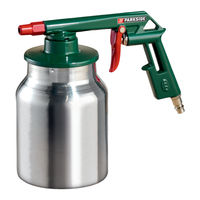 Parkside PDSP 1000 A1 SANDBLASTER GUN Operation And Safety Notes