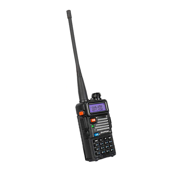 Baofeng UV-5RX3 User Manual