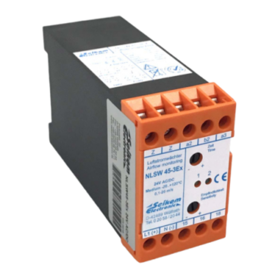 Seikom Electronic NLSW45-3Ex Installation And Operating Instruction