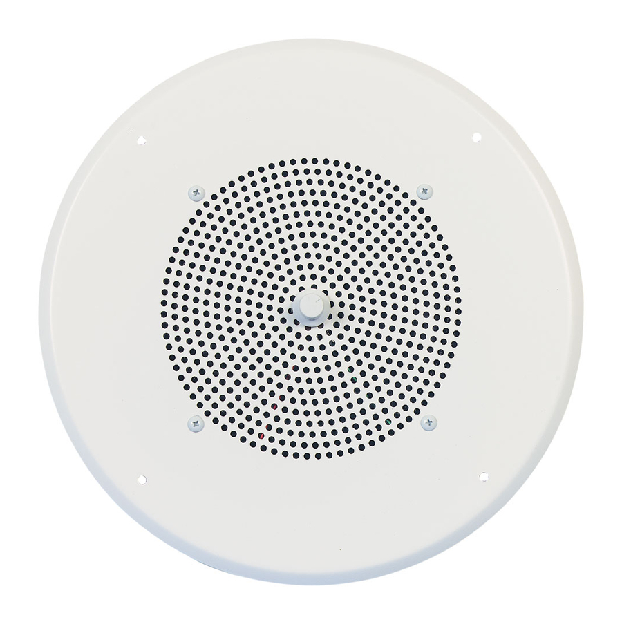 Bogen Easy Design CS1EZ Install Manual