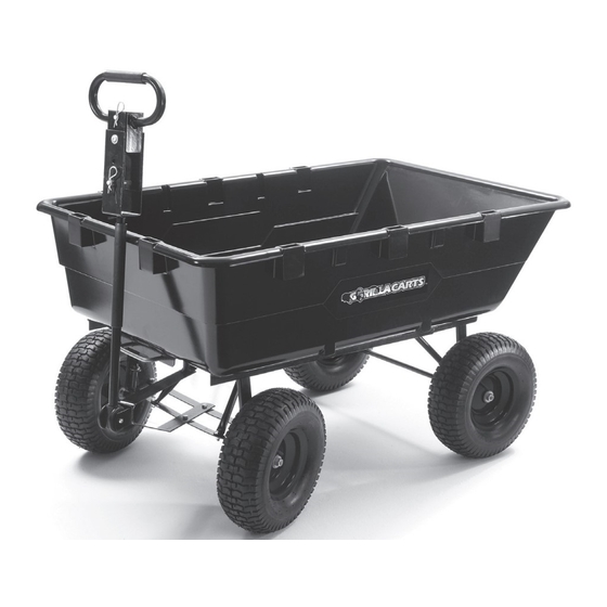 Gorilla Carts GOR2540D Manuals