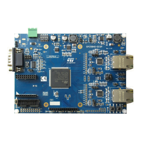 ST SPC58NG-DISP User Manual
