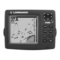 Lowrance X88DF Operation Instructions Manual