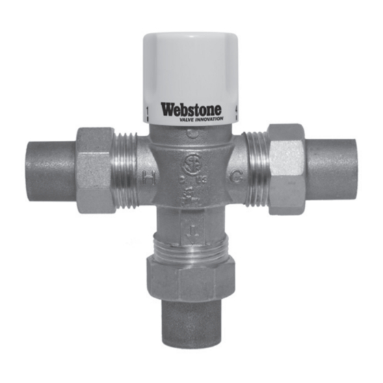 Webstone 7520 Series Installation & Servicing Instructions