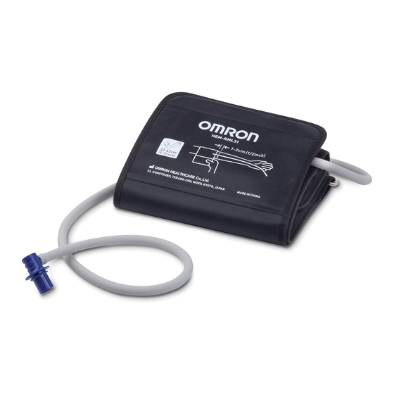 Omron Easy Cuff HEM-RML31 Instructions For Use Manual