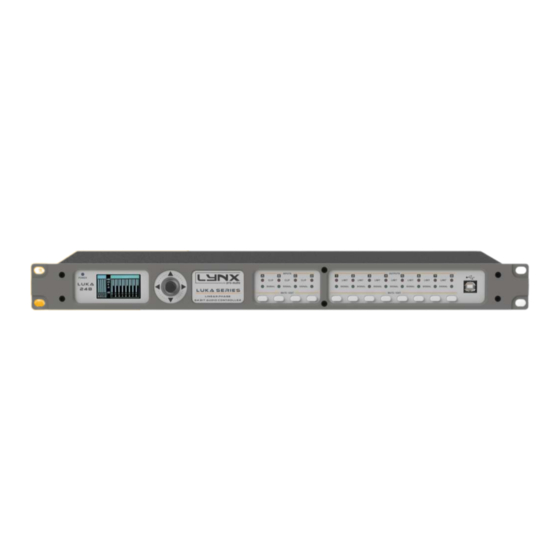 Lynx LUKA Series User Manual