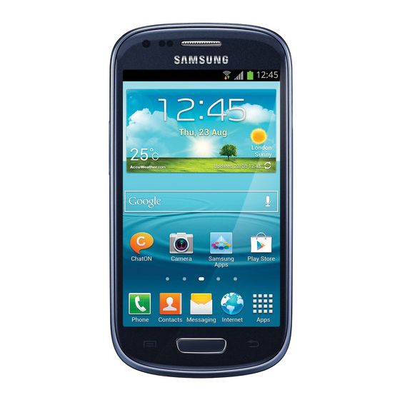 Samsung GT-I8190N Quick Start Manual