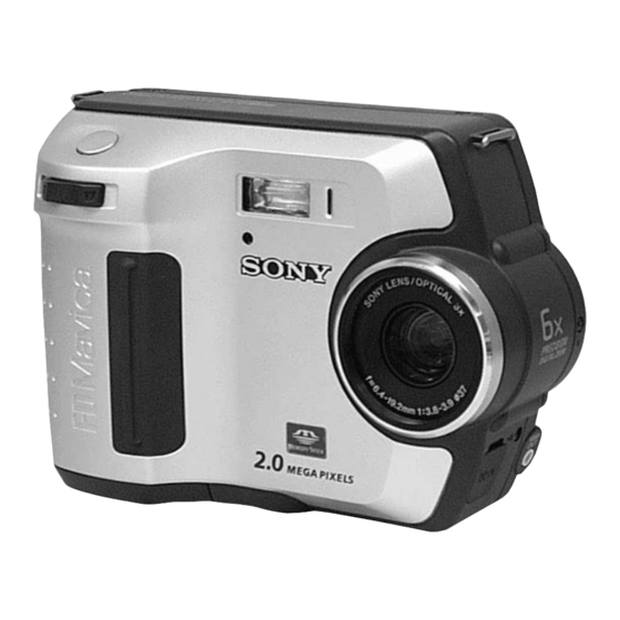 Sony MVC-FD100 Service Manual