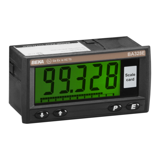 BEKA BA307E Manual
