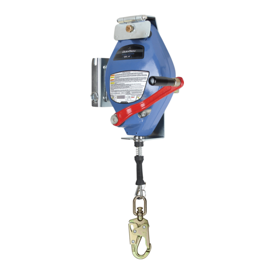 Falltech DuraTech 45' 3-Way Retrieval SRL-R User Instruction Manual