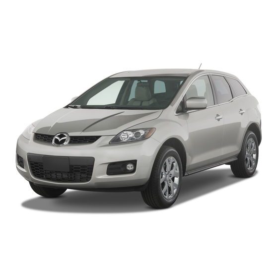 Mazda 2009 CX-7 Manual