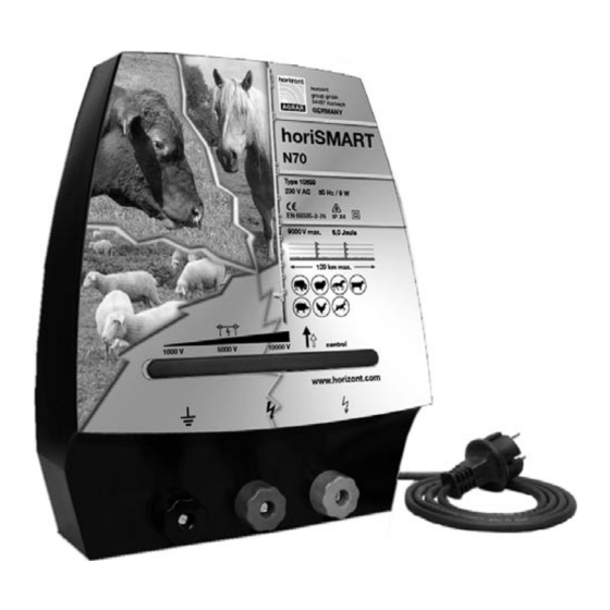 Horizont Agrar horiSMART N70 Operating	 Instruction