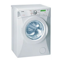 Gorenje WA74163 Instructions For Use Manual