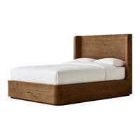 Rh Teen RH BABY&CHILD OSLO SHELTER PLATFORM BED TWIN Assembly/Installation Instructions