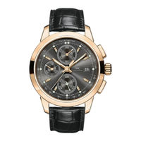 Iwc Schaffhausen INGENIEUR CHRONOGRAPH 3808 Operating Instructions Manual
