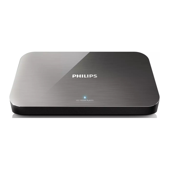 Philips HMP7100 User Manual