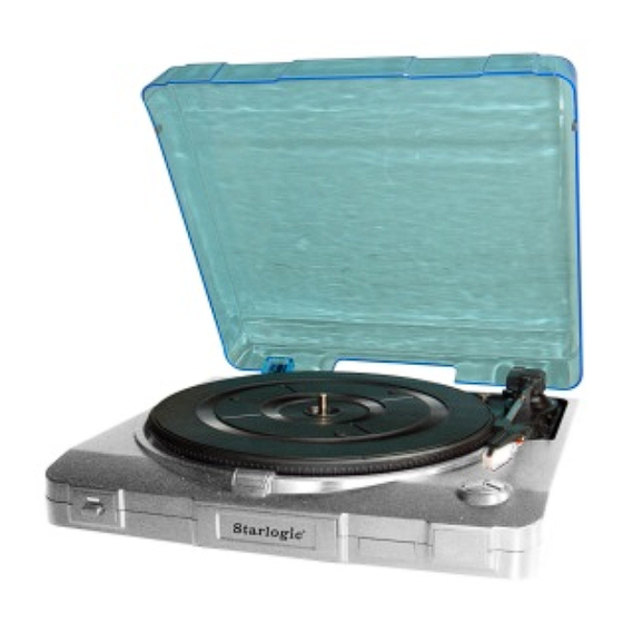 StarLogic USB Turntable Installation & User Manual