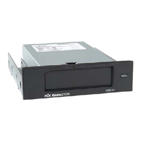 Fujitsu RDX USB 3.0 QuikStor Drive Operating Manual