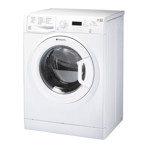 Hotpoint WMBF 963 Loading Washing Machine Manuals