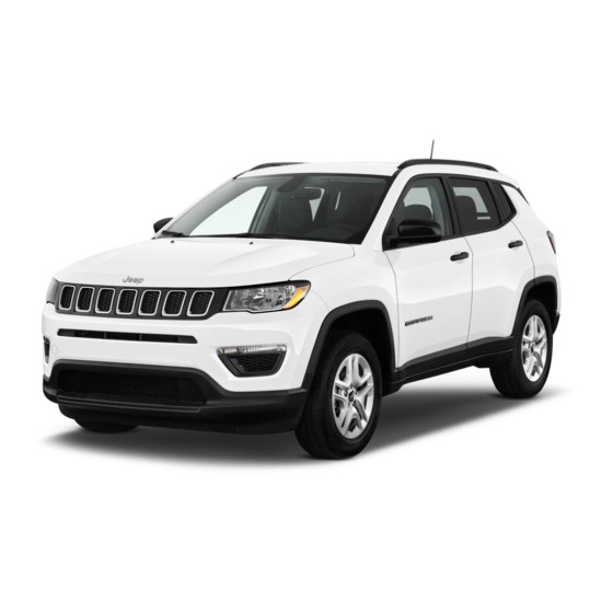 Jeep COMPASS 2018 Quick Reference Manual