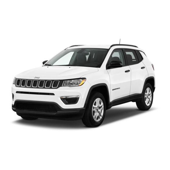 Jeep Compass 2018 Owner's Manual