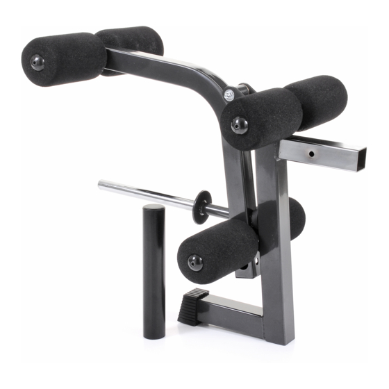 Ironmaster Leg Attachment for SuperBench Assembly & Operating Instructions