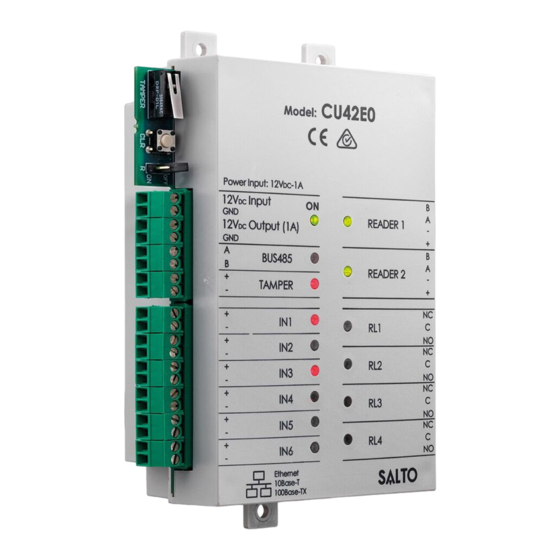Salto CU42E0 Installation Manual