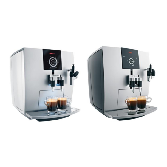 Jura IMPRESSA J9.2 Disassembling Manual