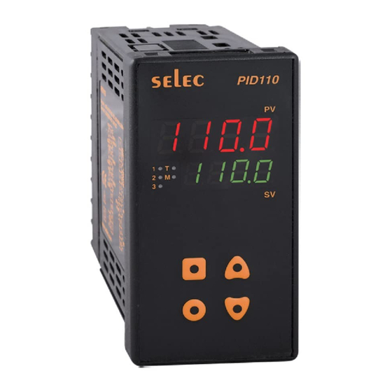 Selec PID110 Operating Instructions Manual