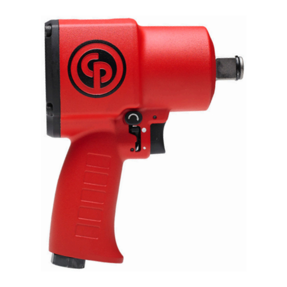 Chicago Pneumatic CP7762 Operator's Manual