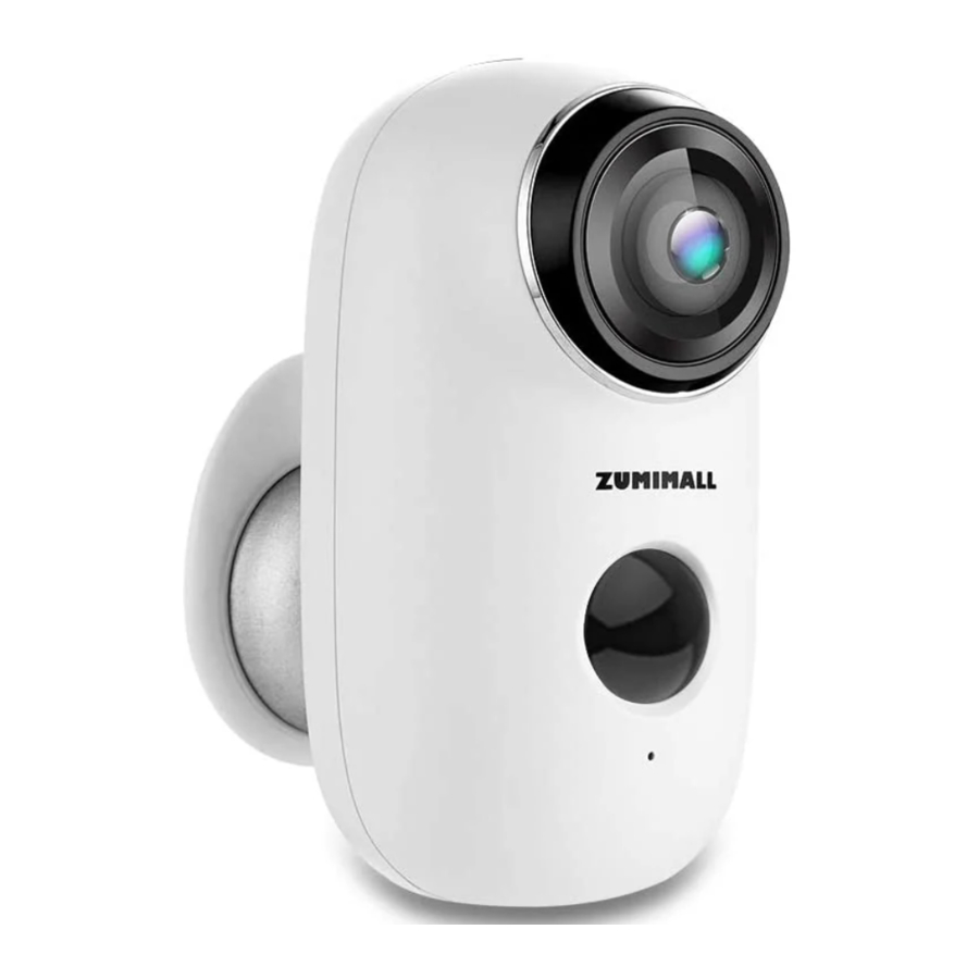 ZUMIMALL A3P - BATTERY POWERED CAMERA Manual