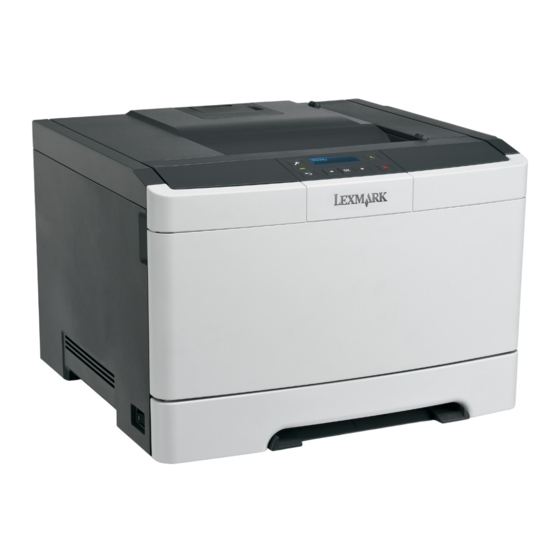 Lexmark CS310 Series User Manual