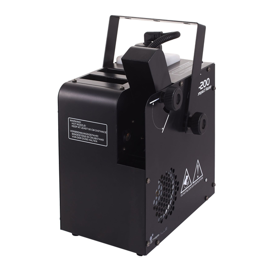 thomann Stairville Hz-200 DMX User Manual