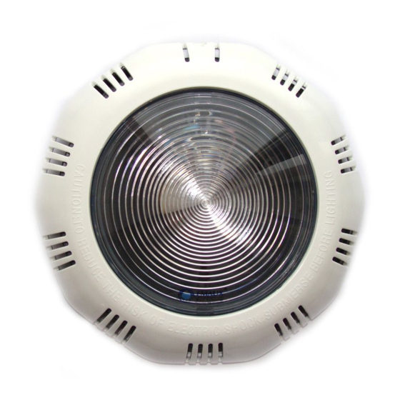 User Manuals: emaux UL-TP100 Series Underwater Light