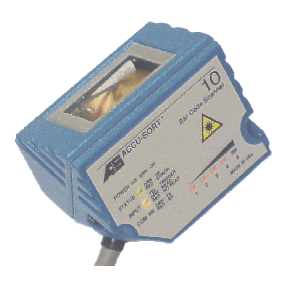 Accu-Sort 10 Operation And Maintenance Manual