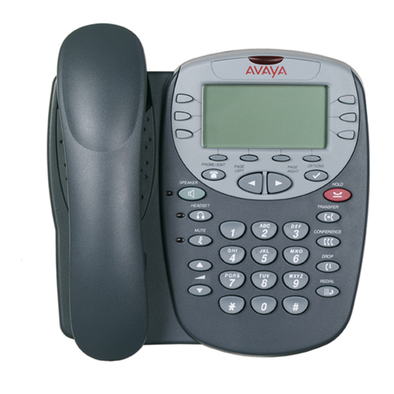Avaya 4610 User Manual