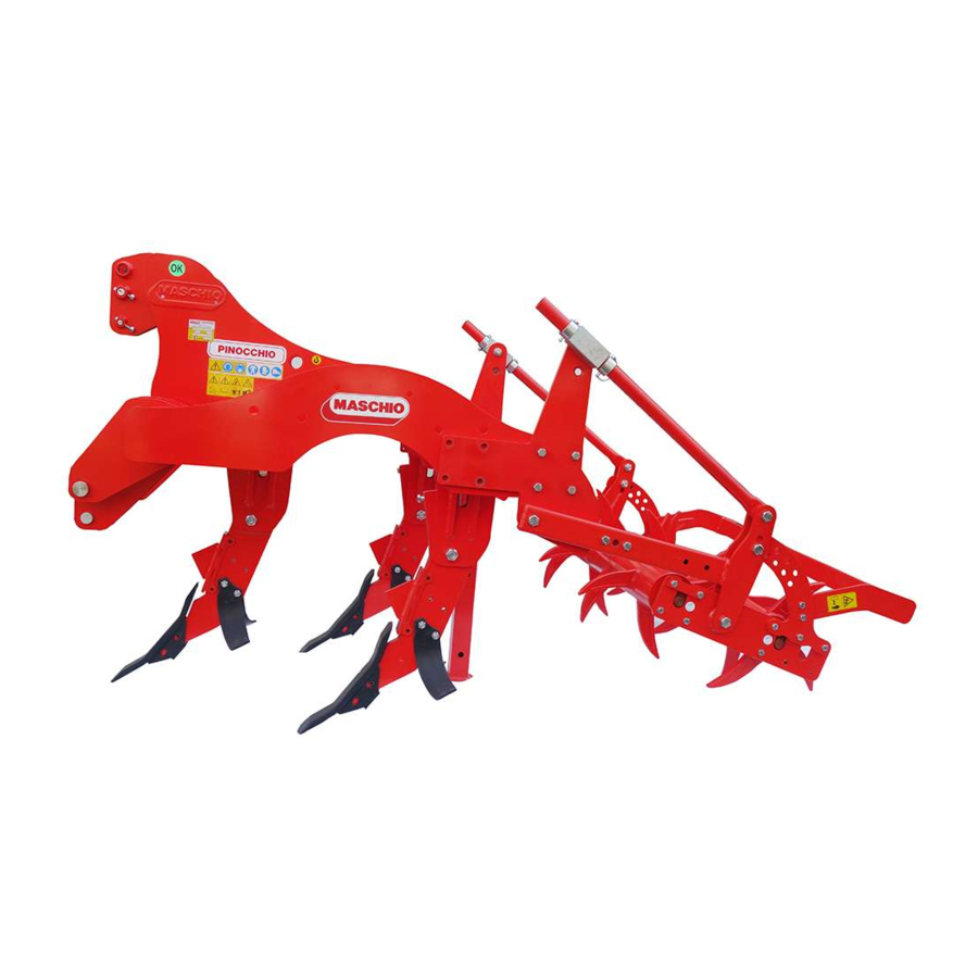 Maschio PINOCCHIO 130 Use And Maintenance