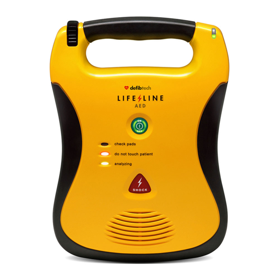 Defibtech Lifeline/ReviveR DDU-100 Operating Manual