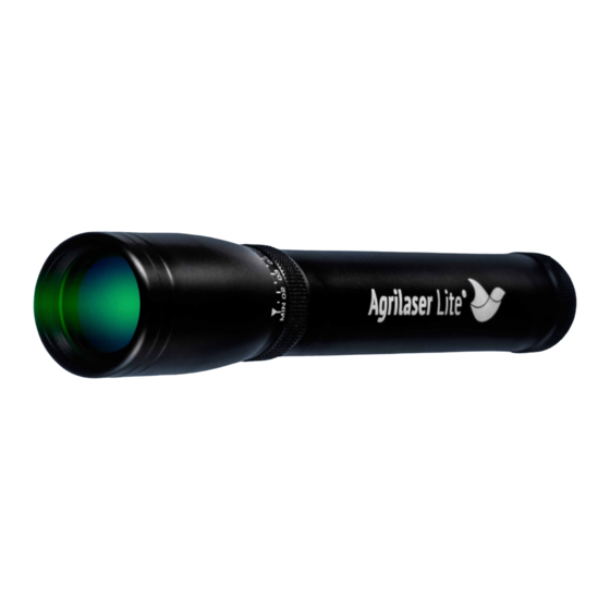 Bird Control Group Agrilaser Lite User Manual